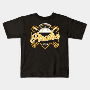 Pirates Baseball Kids T-Shirt